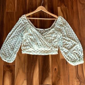 Free People crop top.